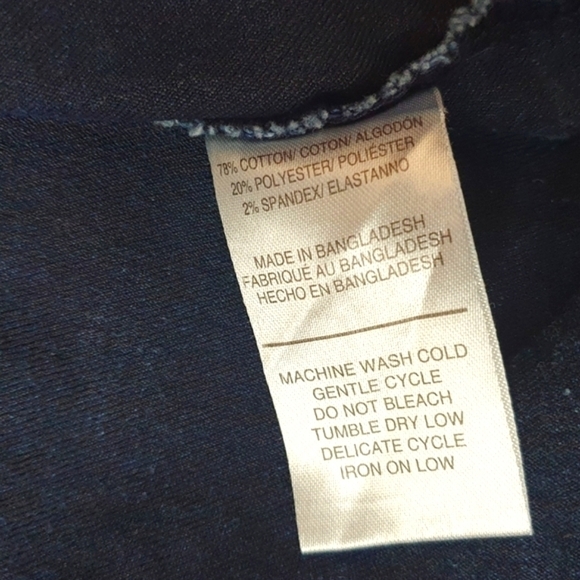 SMILEY WORLD Kids Cropped Punk Jean Trucker Jacket Yellow Smiley Face Girl Sz 12 - Picture 10 of 10